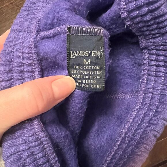 Vintage 1990s Lands’‎ End Pocket Sweatpants - Picture 2 of 4